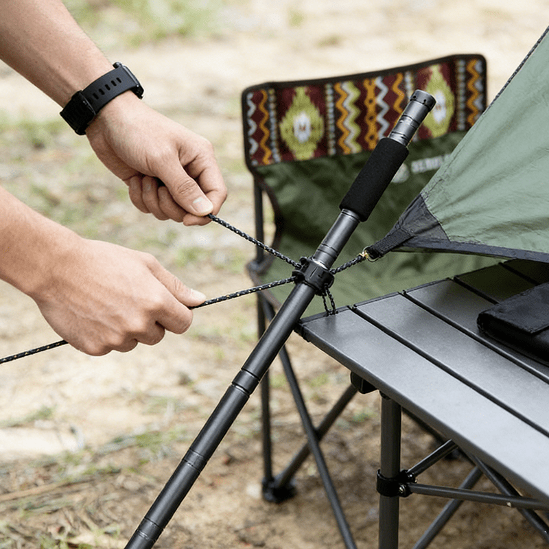 👉 All-in-One Tactical Survival Stick for Outdoor & Emergency Use