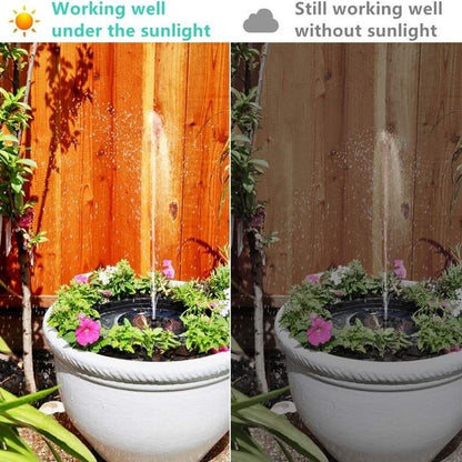 💥Solar Powered Water Fountain