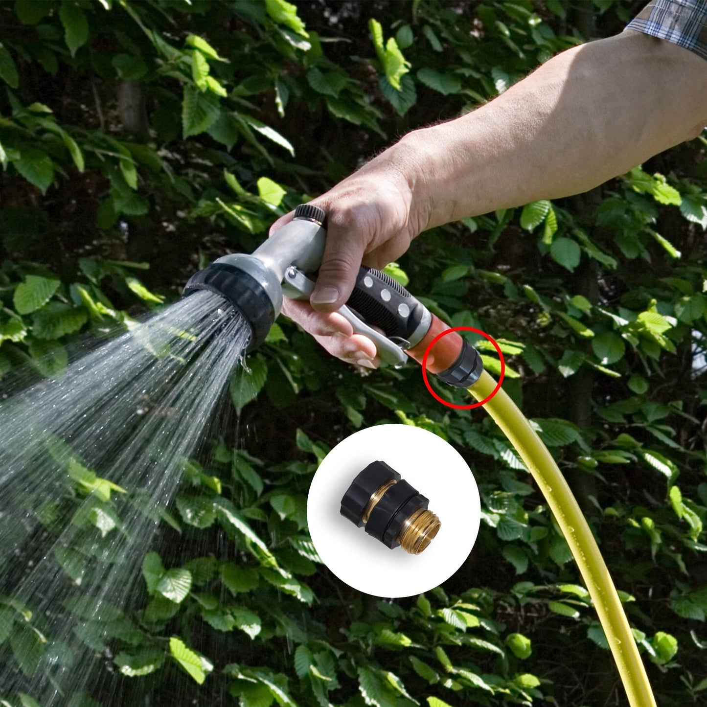 🔧 Hourleey Garden Hose Quick Connector