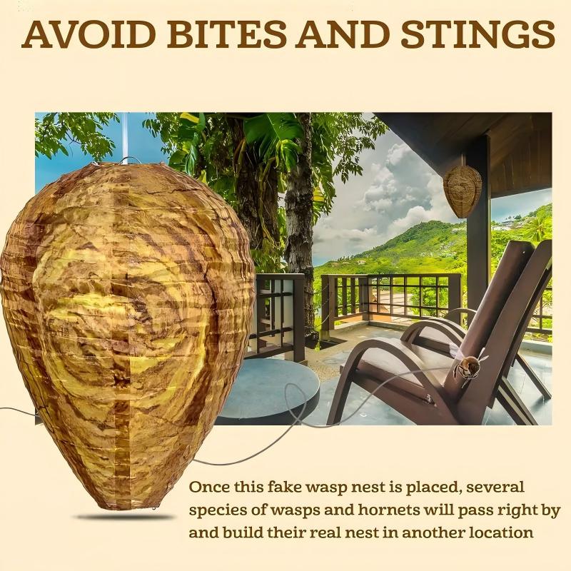Best Bee Brothers Natural Wasp Deterrent Hives - Protect Your Yard from territorial wasps