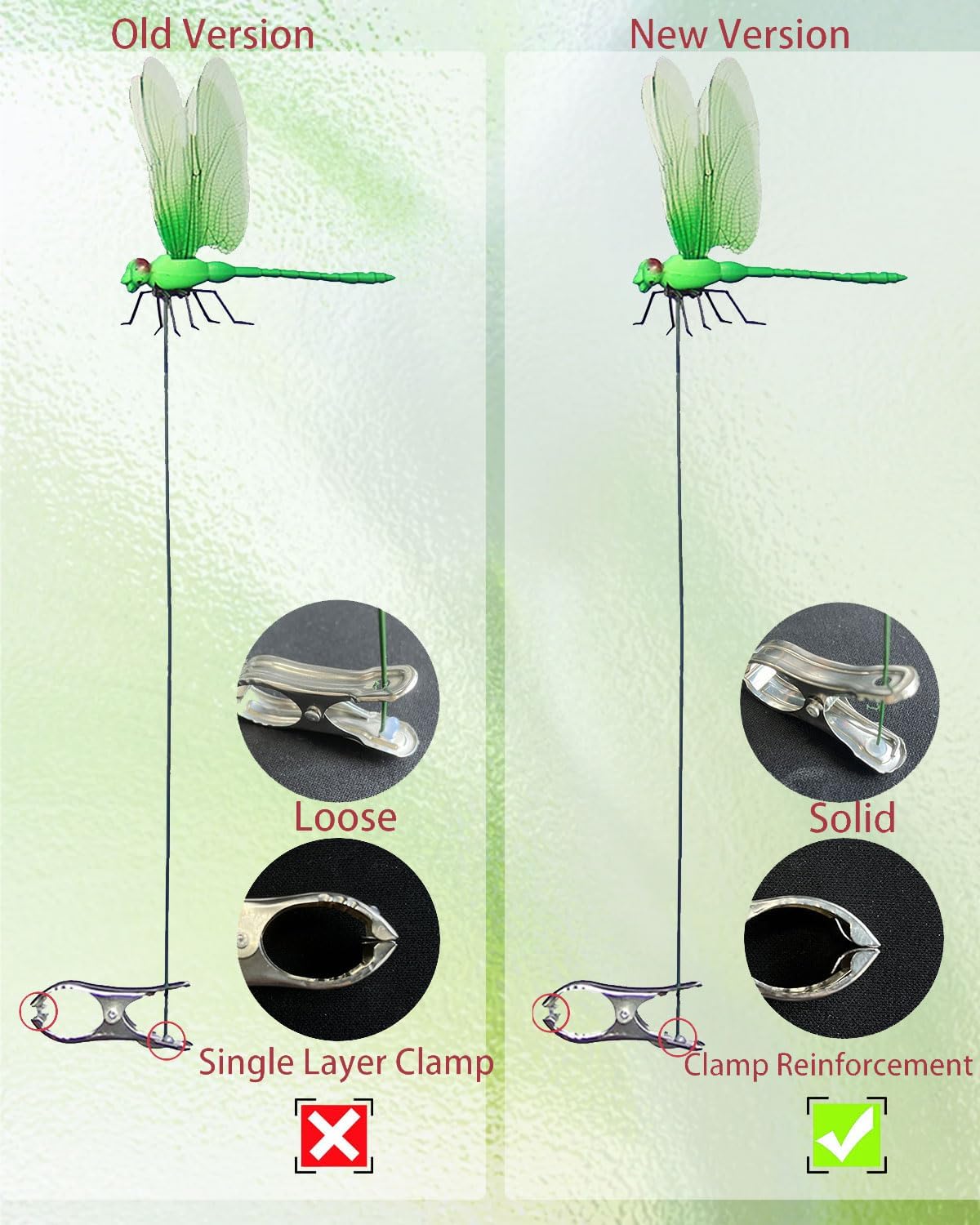 2026 Summer Hot Sale 49% ❤️Dragonfly Clip Bug Repe Llent