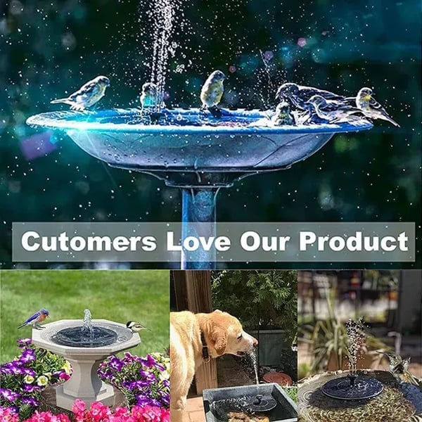 💥Solar Powered Water Fountain