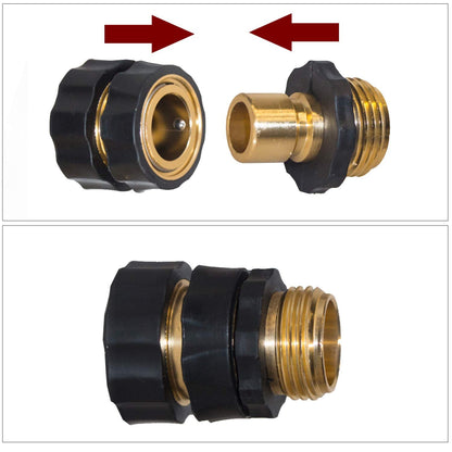 🔧 Hourleey Garden Hose Quick Connector